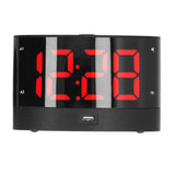 Digital Alarm Clock USB Charging Alarm Clock with 3 Vibration Modes and 2 Time Modes - 45-Degree Angle