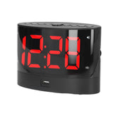 Digital Alarm Clock USB Charging Alarm Clock with 3 Vibration Modes and 2 Time Modes - Close-Up Angle