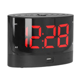 Digital Alarm Clock USB Charging Alarm Clock with 3 Vibration Modes and 2 Time Modes - Extra Image