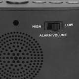 Digital Alarm Clock USB Charging Alarm Clock with 3 Vibration Modes and 2 Time Modes