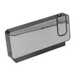 Digital Alarm Clock 180° Rotatable Projection 4 Level Brightness LED Mirror Display for Home Office Bedroom White Light
