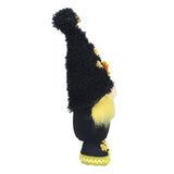 Faceless Doll Delicate Cute Mascot Plush Gnome with Yellow Sunflower Flower Gnome Doll for Easter Wedding Birthday Black