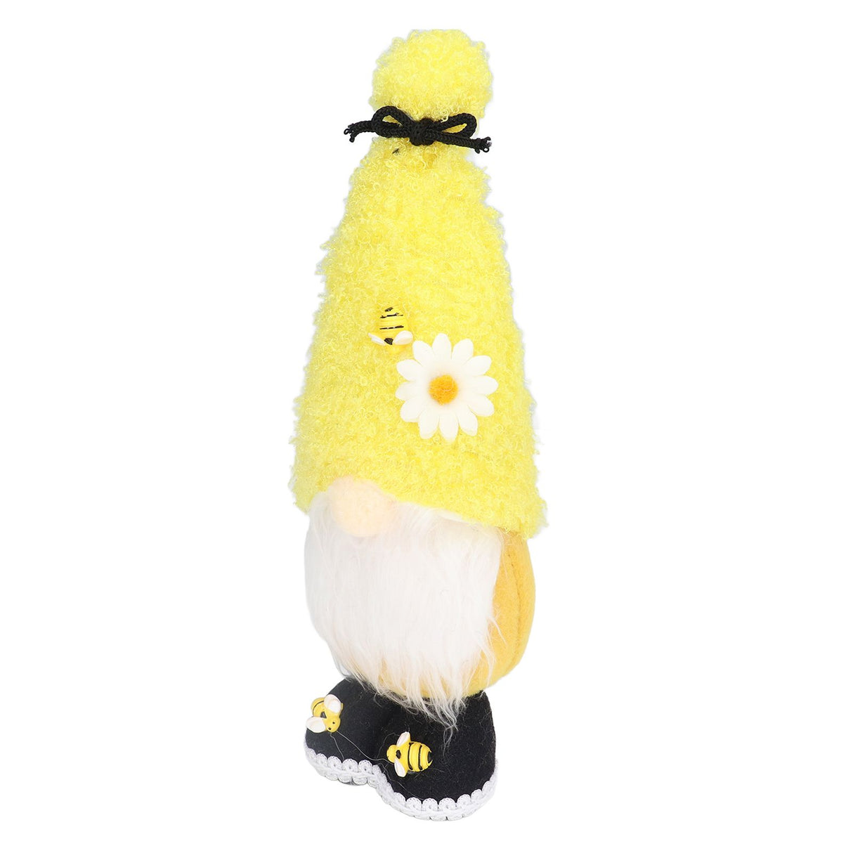 Faceless Doll Delicate Cute Mascot Plush Gnome with Yellow Sunflower Flower Gnome Doll for Easter Wedding Birthday Yellow