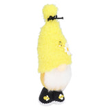 Faceless Doll Delicate Cute Mascot Plush Gnome with Yellow Sunflower Flower Gnome Doll for Easter Wedding Birthday Yellow - Extra Image