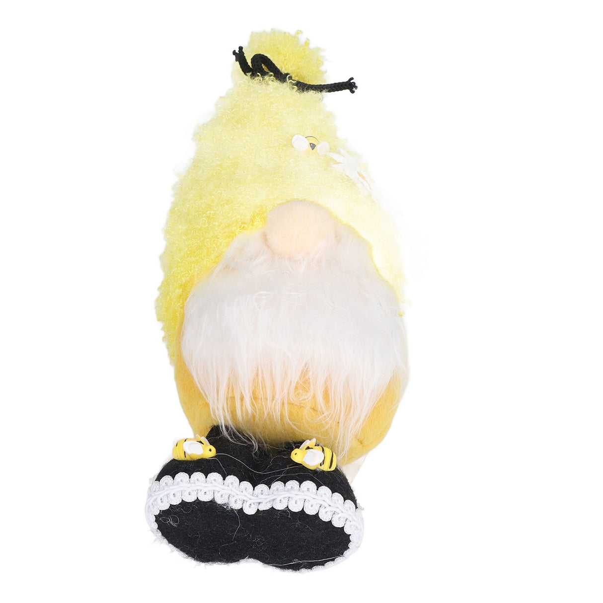 Faceless Doll Delicate Cute Mascot Plush Gnome with Yellow Sunflower Flower Gnome Doll for Easter Wedding Birthday Yellow