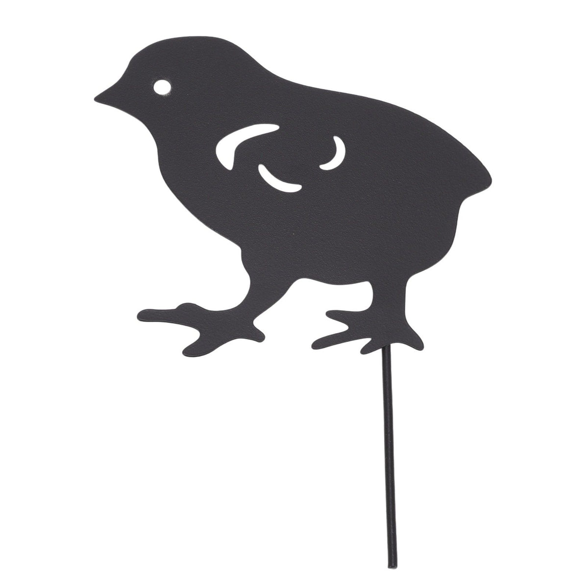 4Pcs Hen Chicken Silhouette Hollow Stake Design Cute Hen Chicken Design Durable Metal Chicken Yard Art