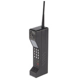 Retro Brick Cell Phone Ornament Vintage Cellular Phone Model Simulation Photographic Props Stylized Ornaments Black