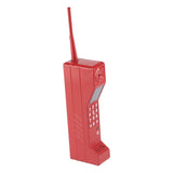 Retro Brick Cell Phone Ornament Vintage Cellular Phone Model Simulation Photographic Props Stylized Ornaments Red