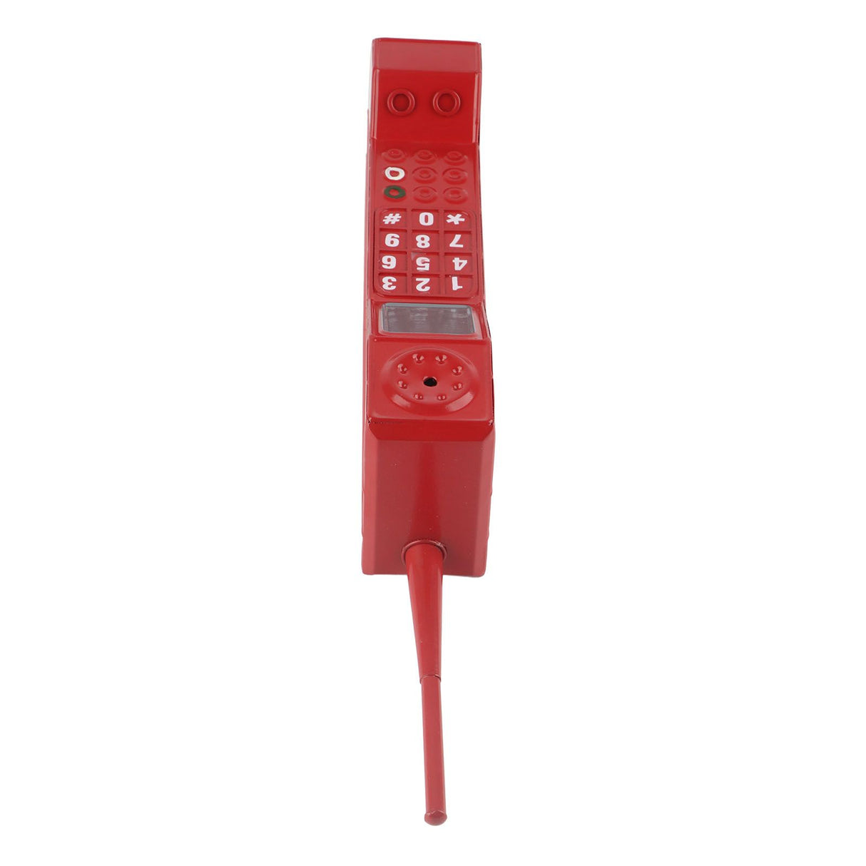 Retro Brick Cell Phone Ornament Vintage Cellular Phone Model Simulation Photographic Props Stylized Ornaments Red