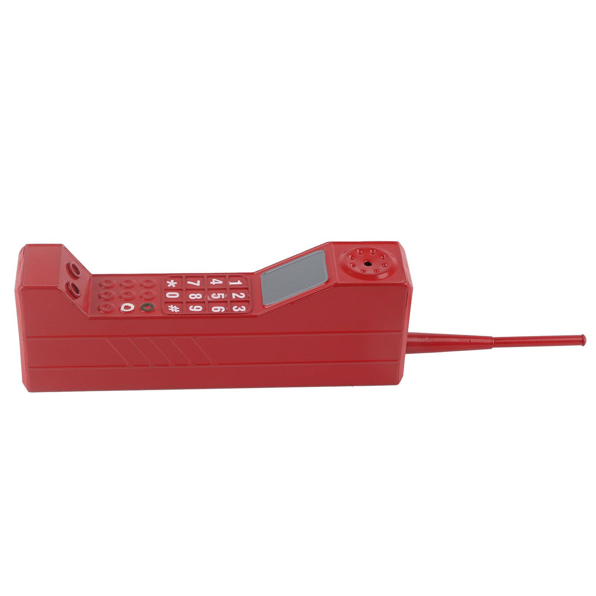 Retro Brick Cell Phone Ornament Vintage Cellular Phone Model Simulation Photographic Props Stylized Ornaments Red
