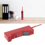 Retro Brick Cell Phone Ornament Vintage Cellular Phone Model Simulation Photographic Props Stylized Ornaments Red