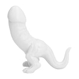 Dinosaur Ornament High Simulation Adult Spoof Resin Dinosaur Decoration for Home Decoration Bedroom Decoration White