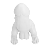 Dinosaur Ornament High Simulation Adult Spoof Resin Dinosaur Decoration for Home Decoration Bedroom Decoration White