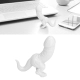 Dinosaur Ornament High Simulation Adult Spoof Resin Dinosaur Decoration for Home Decoration Bedroom Decoration White - Extra Image