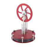 Stirling Engine Model Low Temperature Differential Education Toy Metal Hot Air Engine Motor for Kids Learning