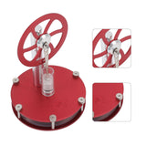 Stirling Engine Model Low Temperature Differential Education Toy Metal Hot Air Engine Motor for Kids Learning - Low Angle