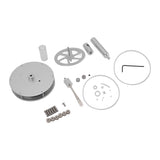 Low Temperature Stirling Engine Model Aluminum Physical Experimental Engine Model Kids Educational Toy - Front View