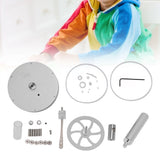 Low Temperature Stirling Engine Model Aluminum Physical Experimental Engine Model Kids Educational Toy - Extra Image