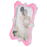 Modern Photo Frame Plastic Family Picture Frame Decoration for Home Bedroom Tabletop Display B - Rear View
