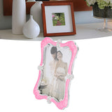 Modern Photo Frame Plastic Family Picture Frame Decoration for Home Bedroom Tabletop Display B