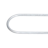 Garden Staples Galvanized U Shaped Garden Fencing Peg for Greenhouses Lawns Gardens - Extra Image