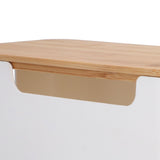 Cable Box Small Cable Management Box with A Wooden Lid for Cord Hider TV Wires Routers Computers Wires Home and Office