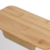Cable Box Small Cable Management Box with A Wooden Lid for Cord Hider TV Wires Routers Computers Wires Home and Office - Extra Image