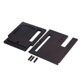 Wooden Mobile Phone Base Multifunctional Keychain Holder Storage Rack for Home Office - Front View