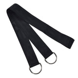 1.53M Tree Swing Hanging Strap Adjustable Heavy Duty Polyester Hammock Strap with Carabiner for Outdoor Garden - Rear View