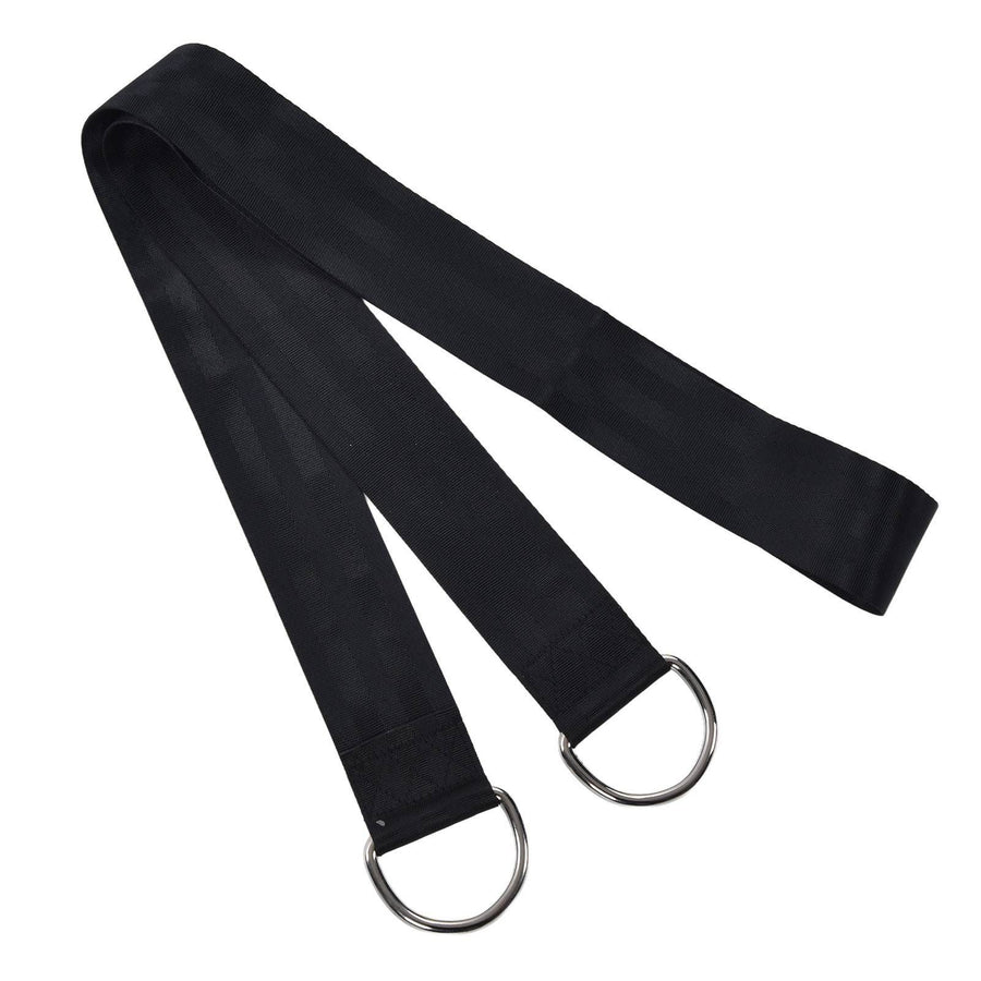 1.53M Tree Swing Hanging Strap Adjustable Heavy Duty Polyester Hammock Strap with Carabiner for Outdoor Garden