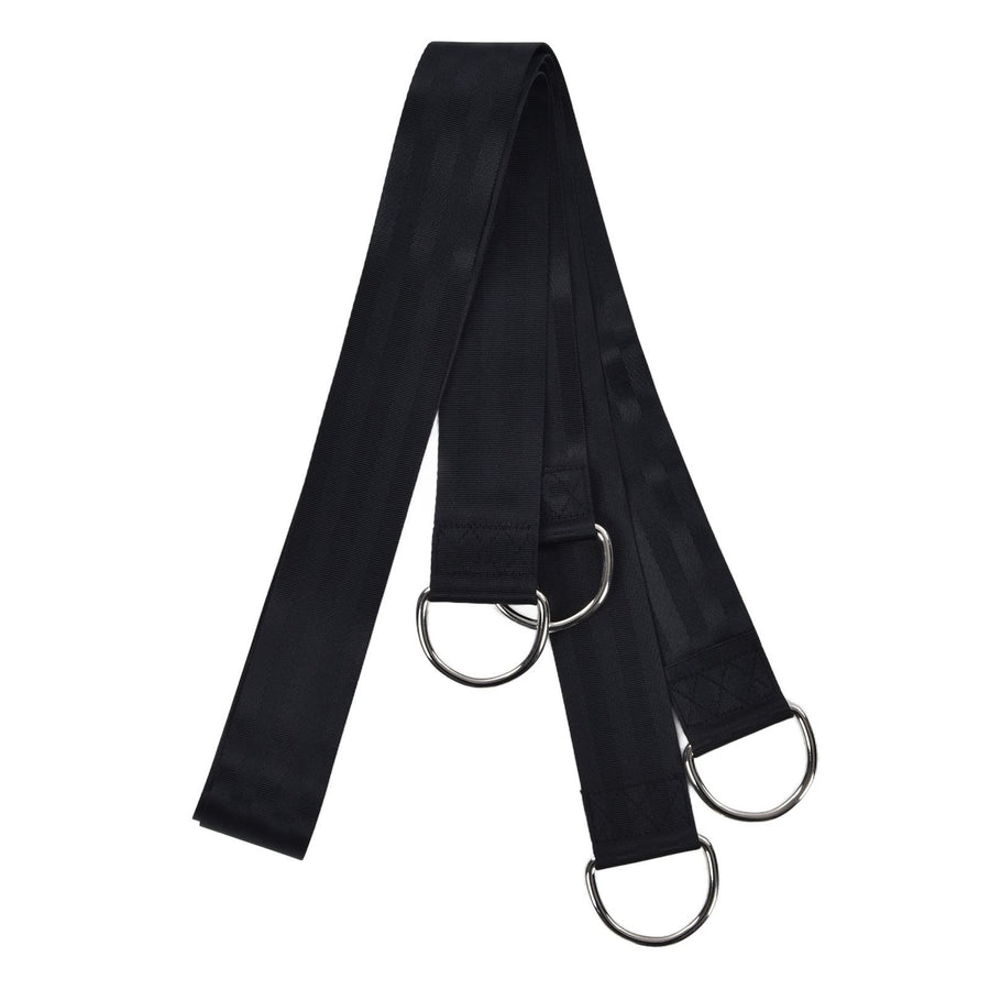1.53M Tree Swing Hanging Strap Adjustable Heavy Duty Polyester Hammock Strap with Carabiner for Outdoor Garden