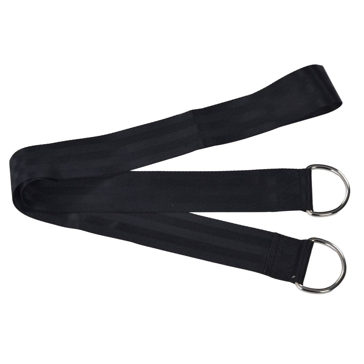 1.53M Tree Swing Hanging Strap Adjustable Heavy Duty Polyester Hammock Strap with Carabiner for Outdoor Garden