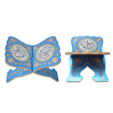 Quran Book Stand Holder Boxwood Bible Display Holders Rack for Muslim Teachers ChildrenJM01861 - Extra Image