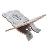 Quran Book Stand Holder Boxwood Bible Display Holders Rack for Muslim Teachers ChildrenJM01864