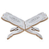 Quran Book Stand Holder Boxwood Bible Display Holders Rack for Muslim Teachers ChildrenJM01864