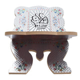 Quran Book Stand Holder Boxwood Bible Display Holders Rack for Muslim Teachers ChildrenJM01864 - Close-Up Angle