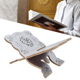 Quran Book Stand Holder Boxwood Bible Display Holders Rack for Muslim Teachers ChildrenJM01864
