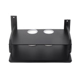 Double Layer Floating Wall Shelf TV Box Shelf Wall Mounted Router DVD Cable Box Shelf for Household