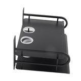 Double Layer Floating Wall Shelf TV Box Shelf Wall Mounted Router DVD Cable Box Shelf for Household - 45-Degree Angle