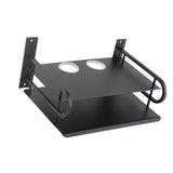 Double Layer Floating Wall Shelf TV Box Shelf Wall Mounted Router DVD Cable Box Shelf for Household