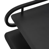 Double Layer Floating Wall Shelf TV Box Shelf Wall Mounted Router DVD Cable Box Shelf for Household