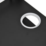 Double Layer Floating Wall Shelf TV Box Shelf Wall Mounted Router DVD Cable Box Shelf for Household