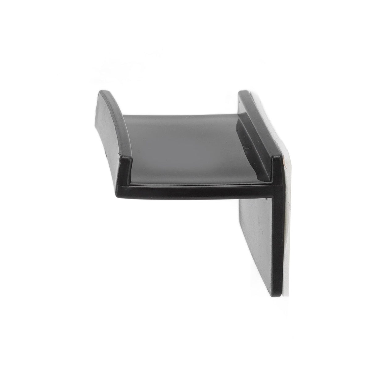 10 Pcs Hat Hooks Modern Minimalist Lossless Strong Acrylic Adhesive Hat Hangers for Home Wall Black