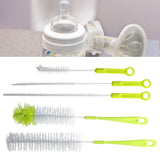 Water Bottle Brush 5pcs Long Handle Cleaning Brush for Narrow Neck Water Bottle Baby Bottle Coffee GrinderGreen - Extra Image