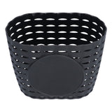 Children Bike Basket Thickened Plastic Wear Resistant and Durable Children's Bicycle Stroller Shopping Hanging BasketBlack