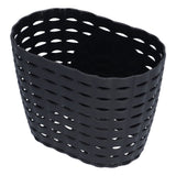 Children Bike Basket Thickened Plastic Wear Resistant and Durable Children's Bicycle Stroller Shopping Hanging BasketBlack - Close-Up Angle