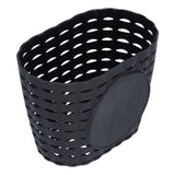 Children Bike Basket Thickened Plastic Wear Resistant and Durable Children's Bicycle Stroller Shopping Hanging BasketBlack