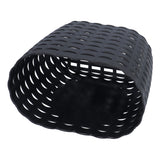 Children Bike Basket Thickened Plastic Wear Resistant and Durable Children's Bicycle Stroller Shopping Hanging BasketBlack