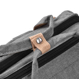 Backpack Multifunctional Foldable Large Capacity Baby Diaper Storage Bag for TravelLight Grey - Extra Image