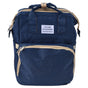Backpack Multifunctional Foldable Large Capacity Baby Diaper Storage Bag for TravelDark Blue